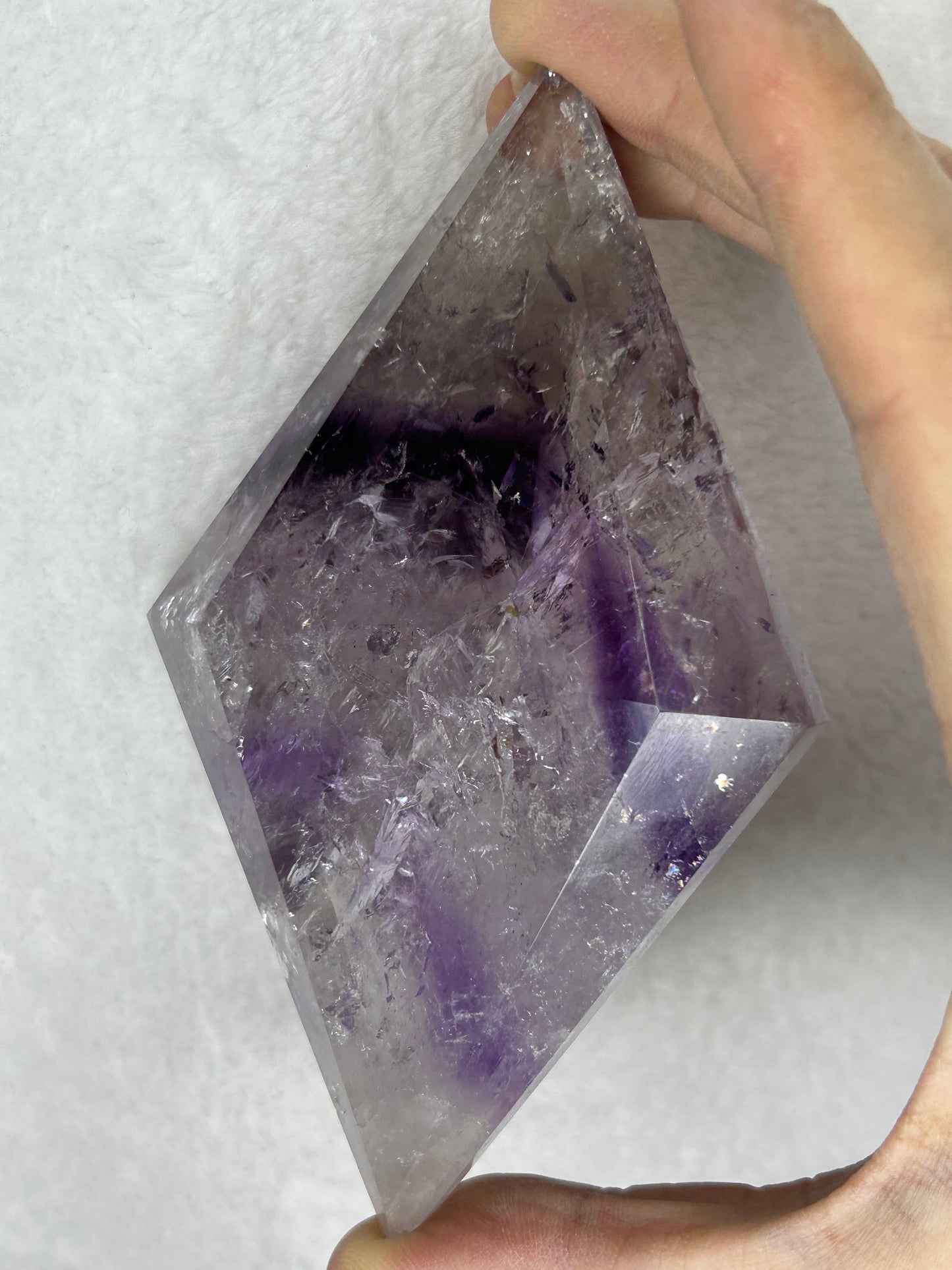 HQ ⭐️XTRA⭐️ Amethyst Phantom Faceted Diamond G