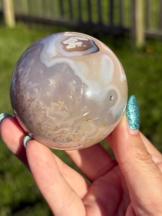 Unique Agate sphere