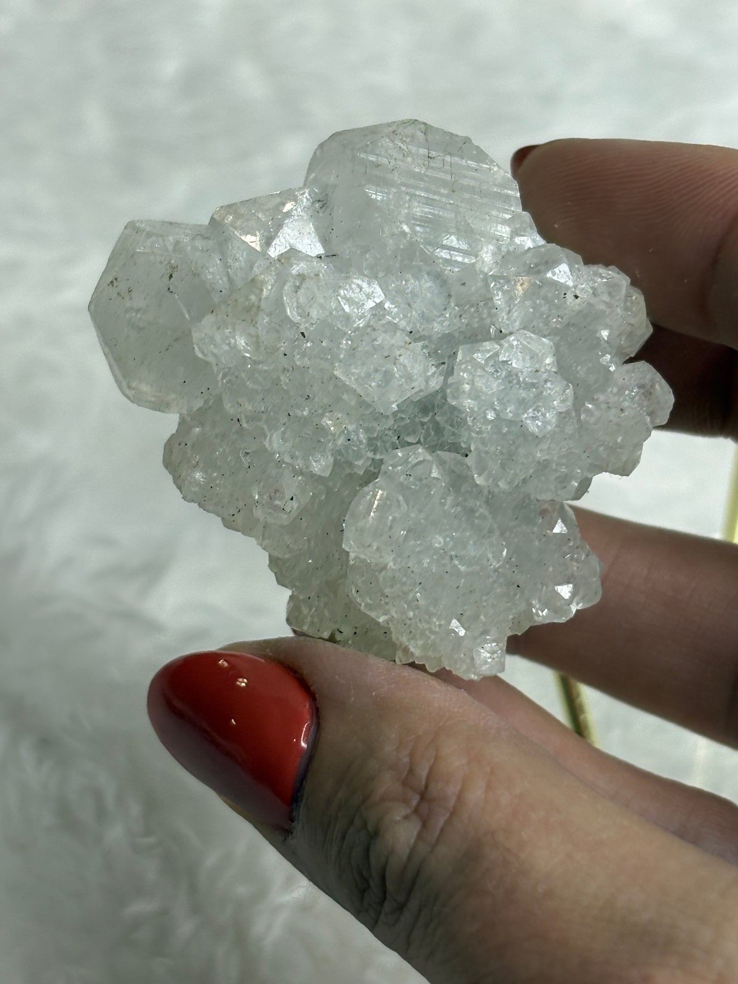 Cool toned diamond apophylite 🧊