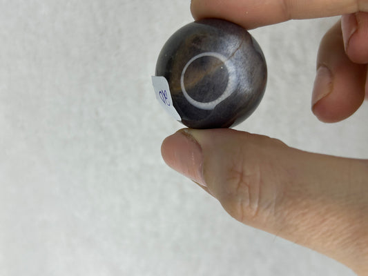 Black Moonstone Sphere F