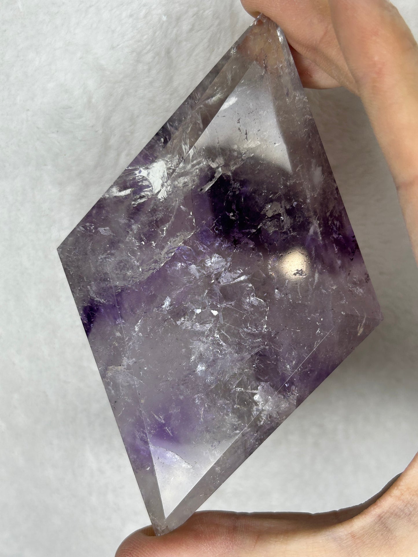 HQ ⭐️XTRA⭐️ Amethyst Phantom Faceted Diamond G