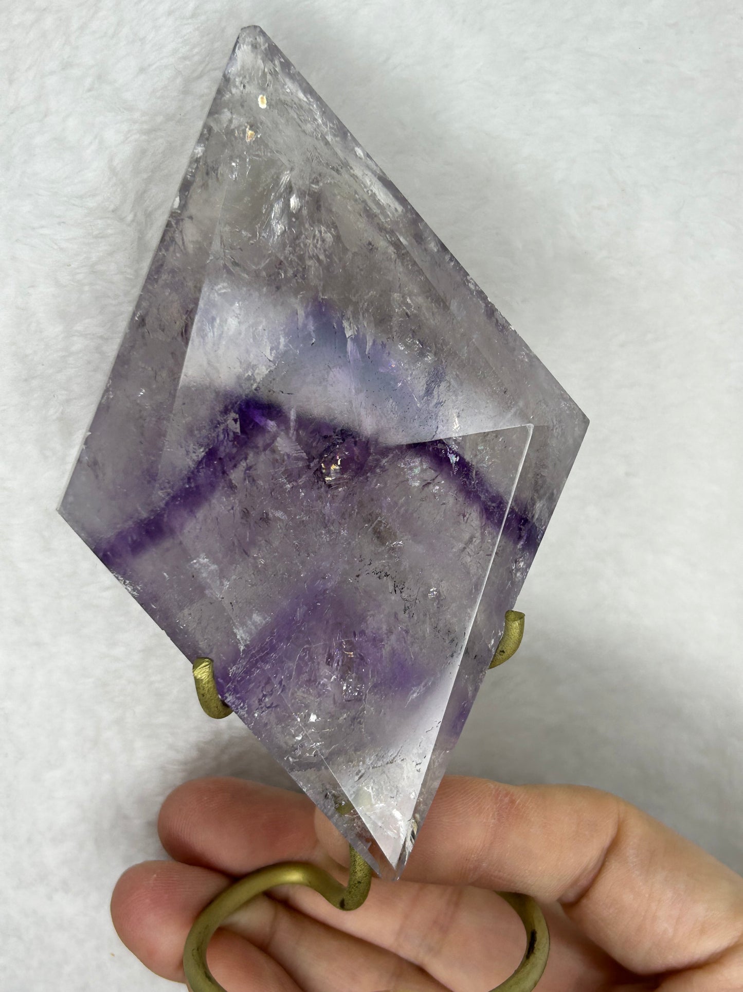 HQ ⭐️XTRA⭐️ Amethyst Phantom Faceted Diamond B