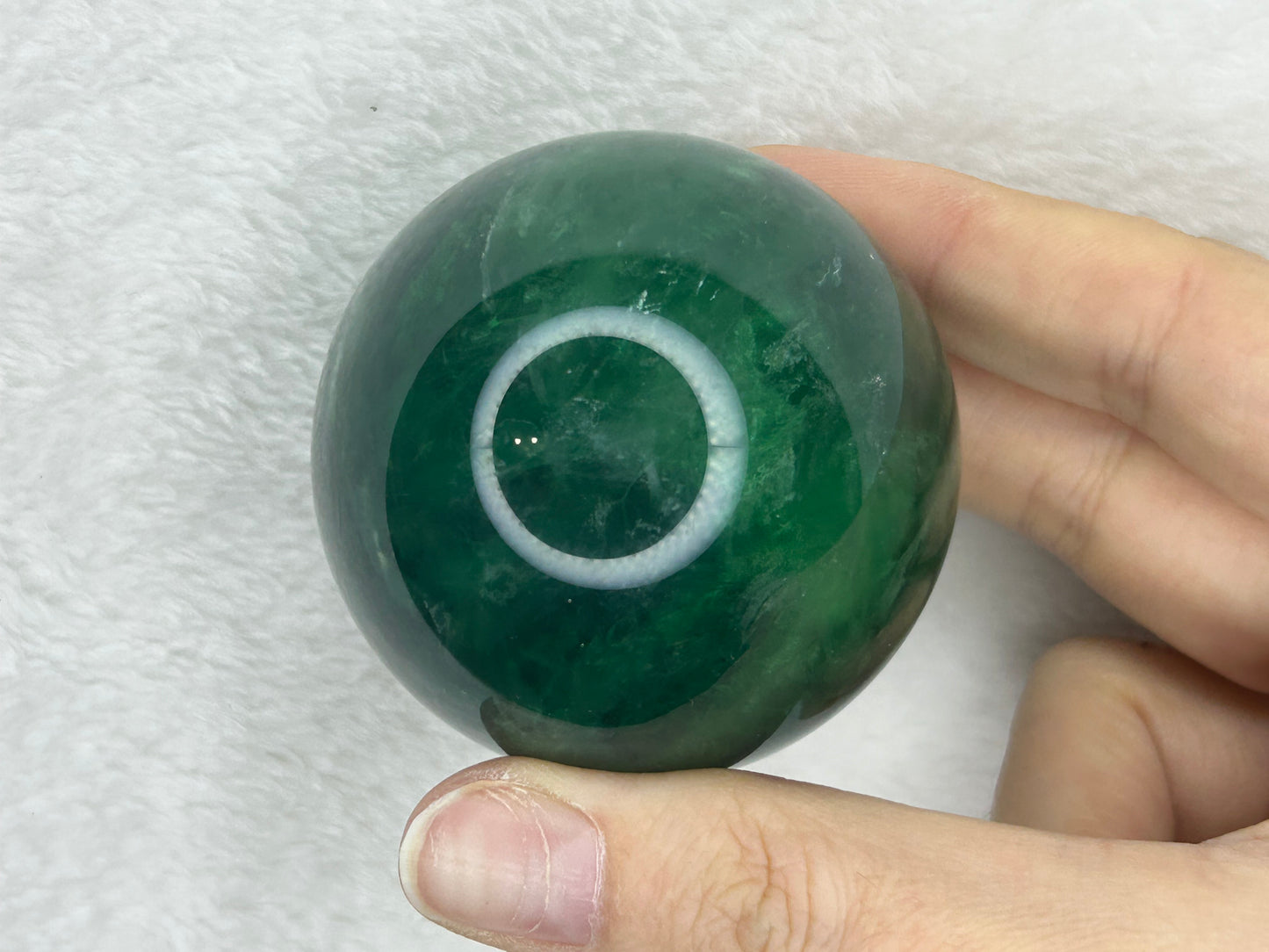 Juicy Green Fluroite Sphere A