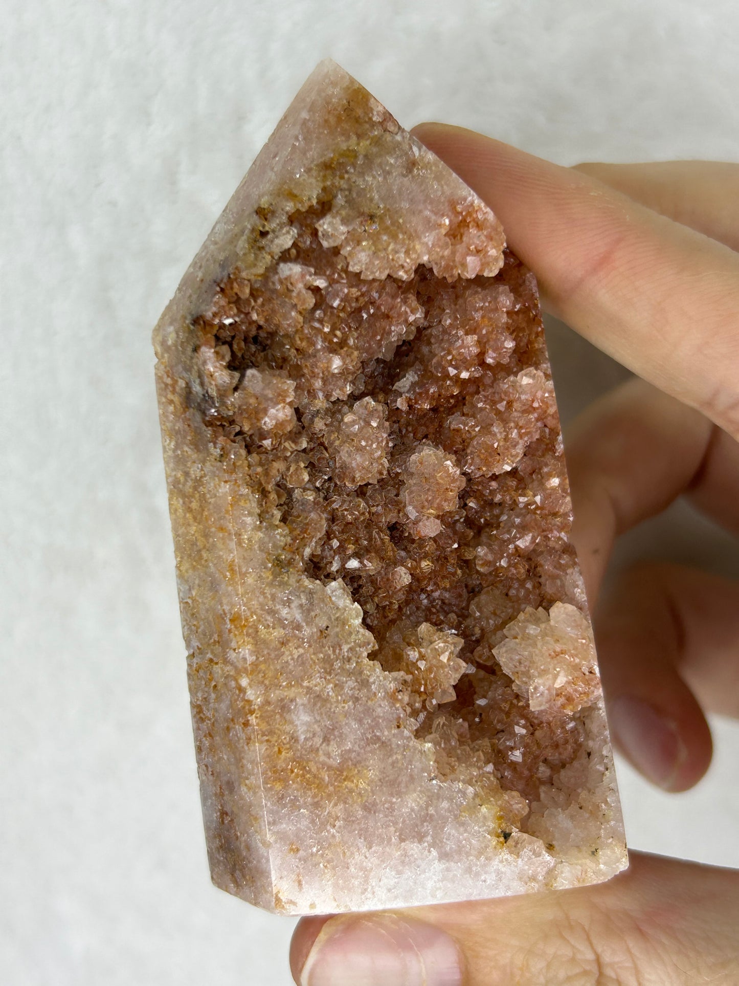 Pink Amethyst tower L