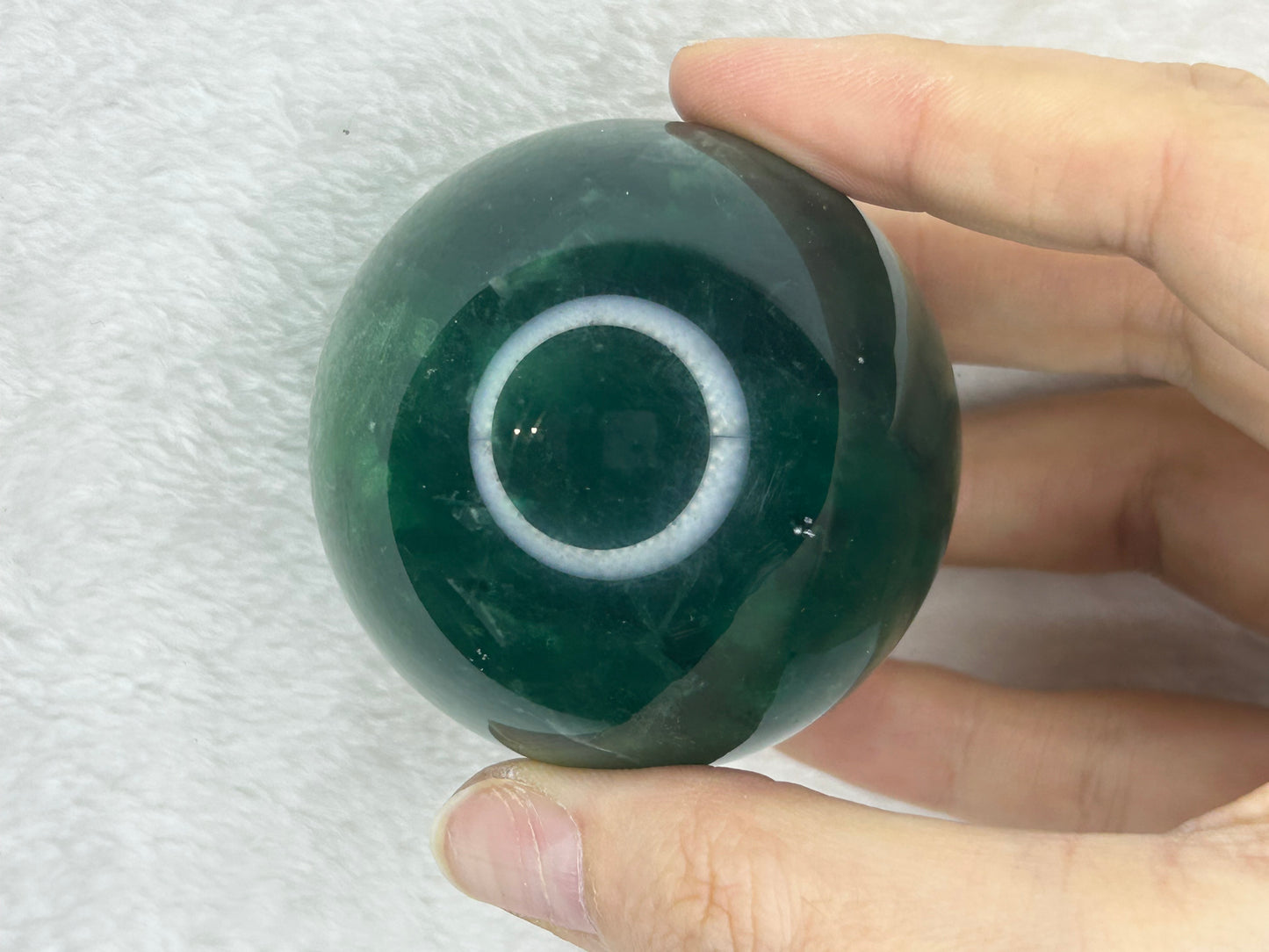 Juicy Green Fluroite Sphere A