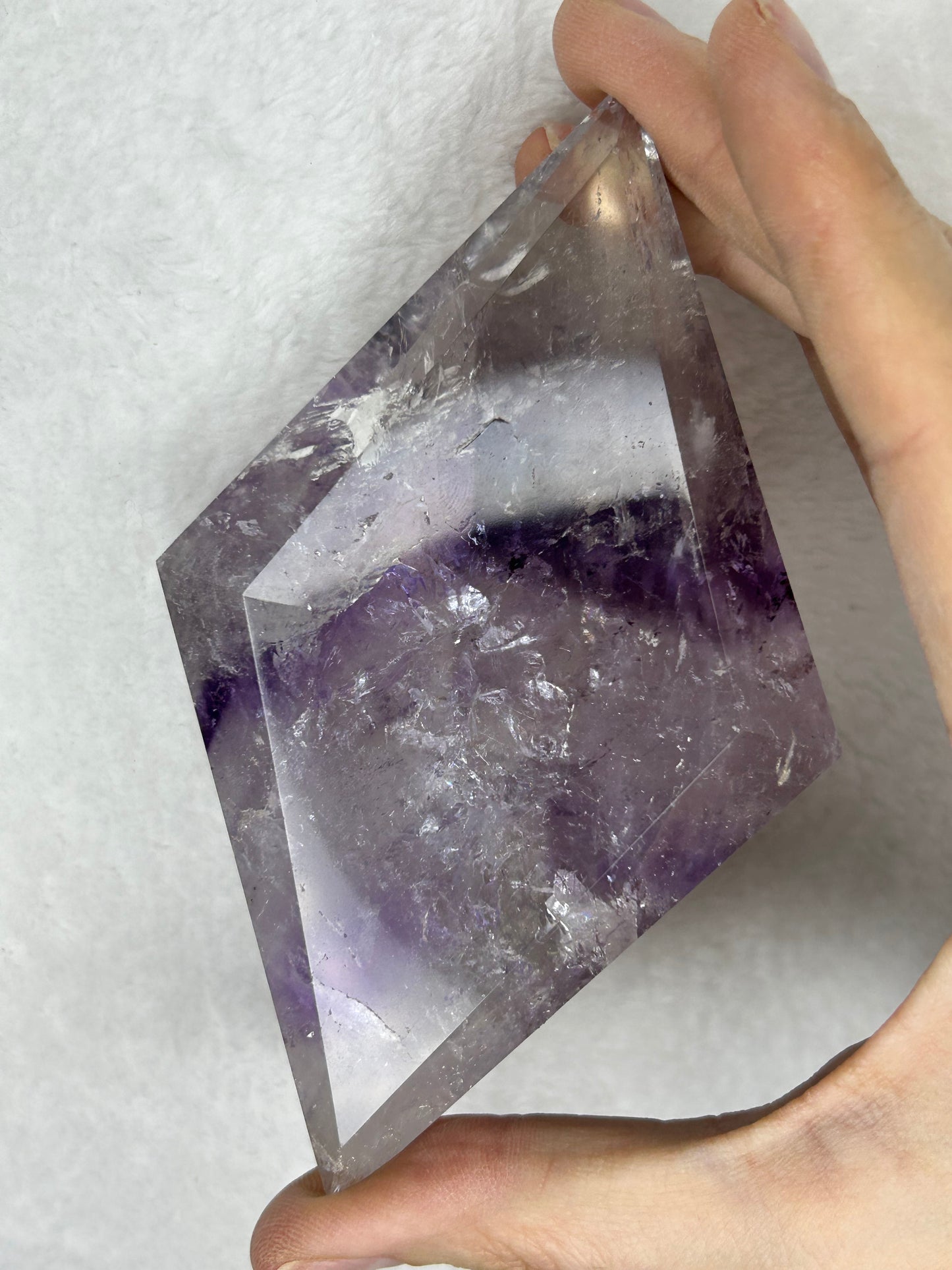 HQ ⭐️XTRA⭐️ Amethyst Phantom Faceted Diamond G