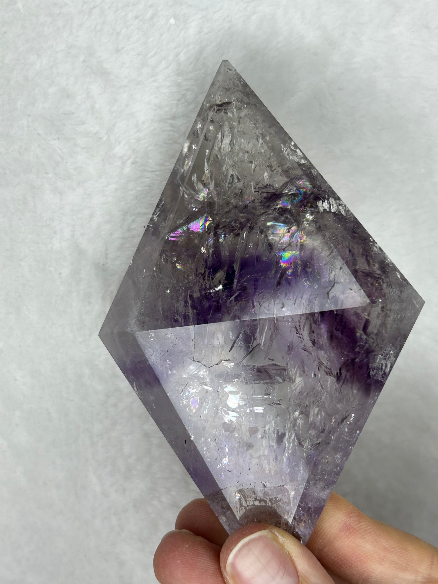 HQ ⭐️XTRA⭐️ Amethyst Phantom Faceted Diamond F