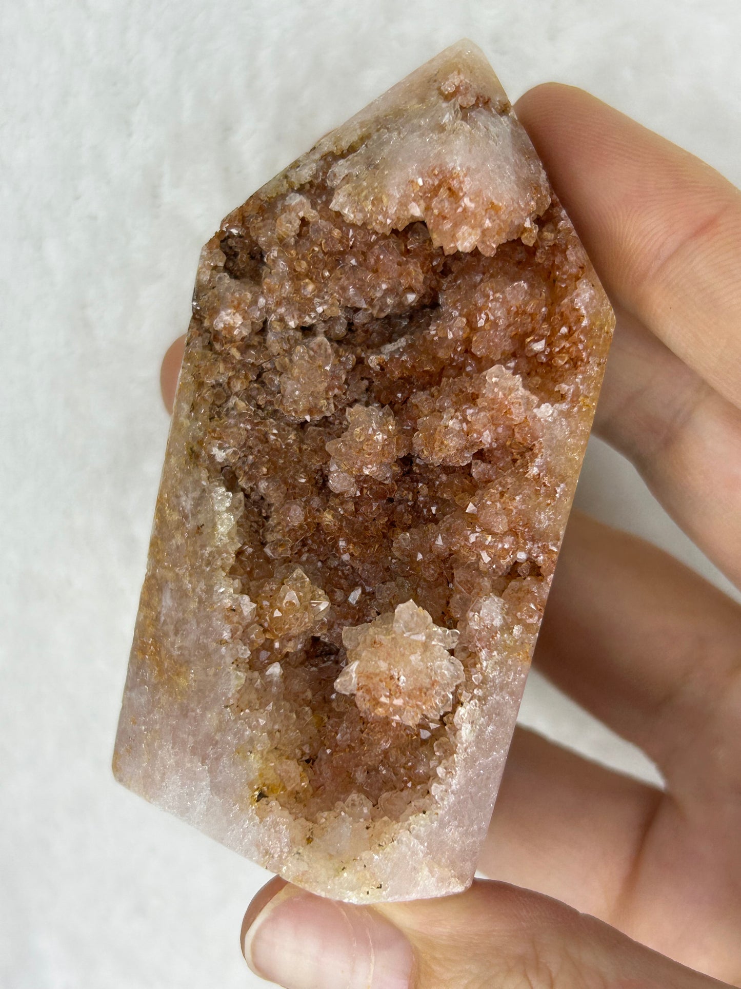 Pink Amethyst tower L