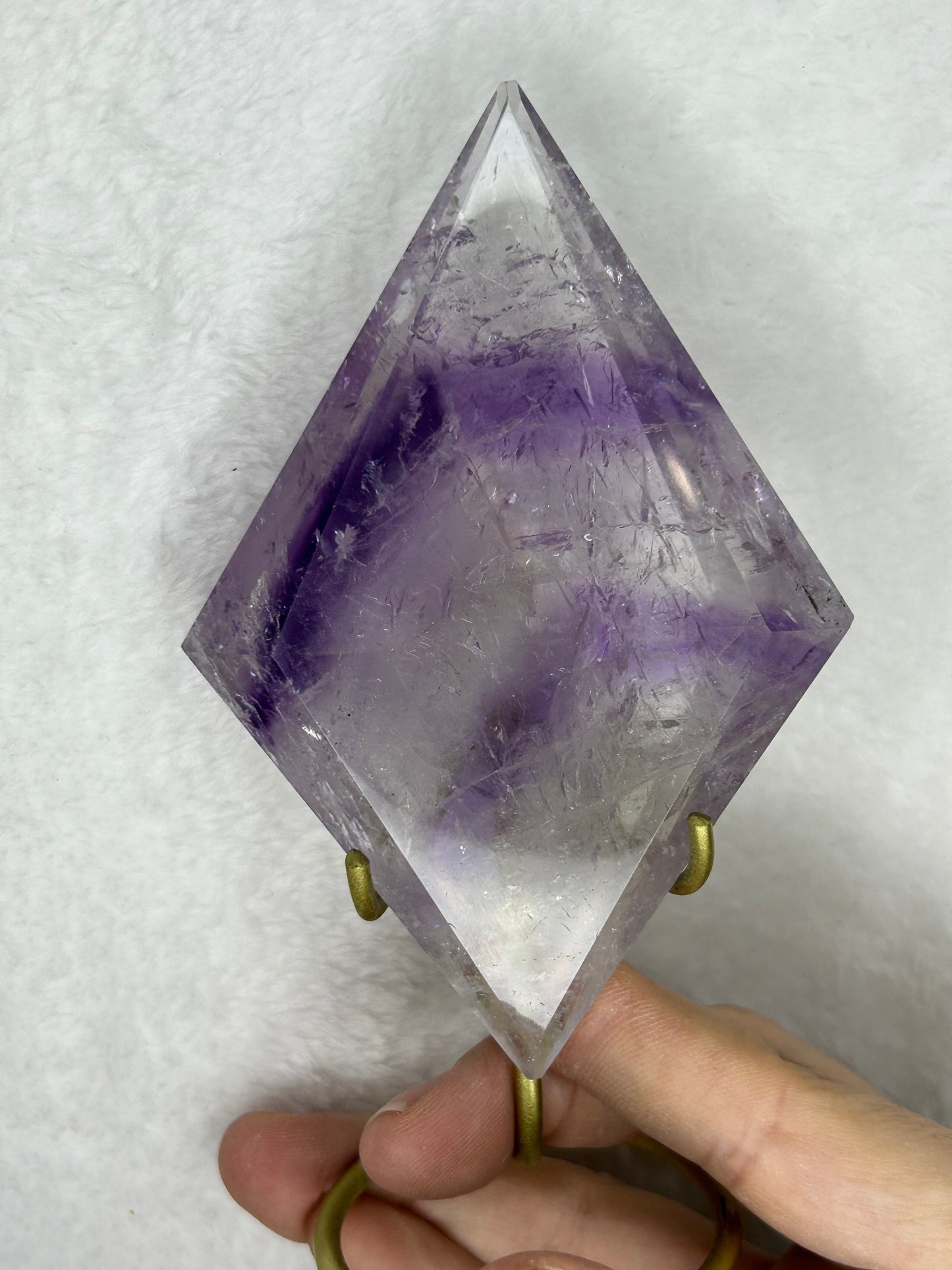 HQ ⭐️XTRA⭐️ Amethyst Phantom Faceted Diamond C