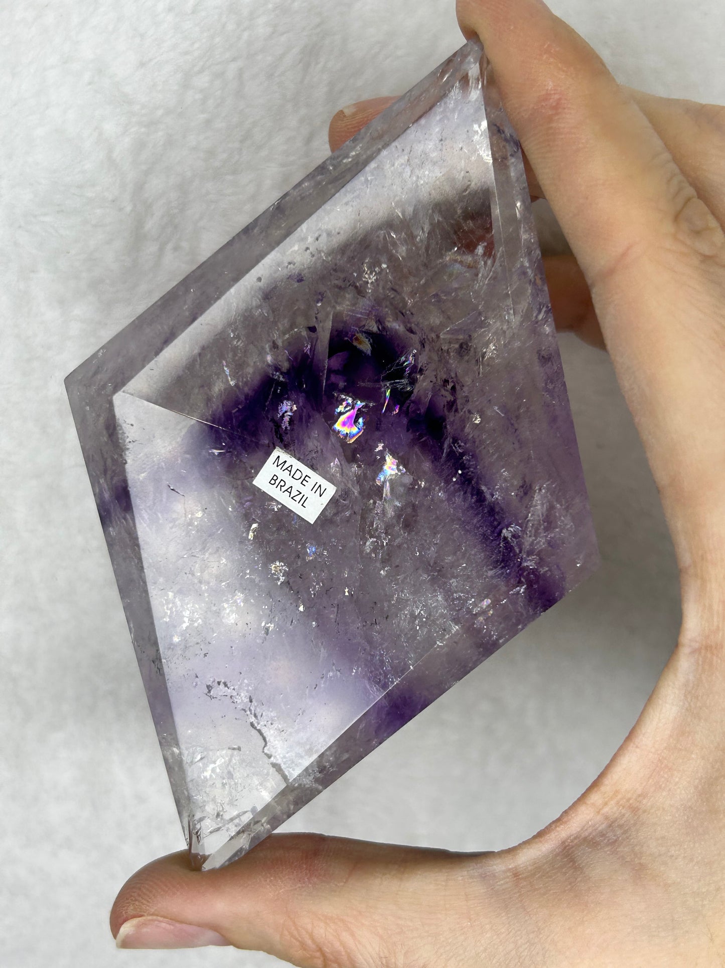 HQ ⭐️XTRA⭐️ Amethyst Phantom Faceted Diamond B